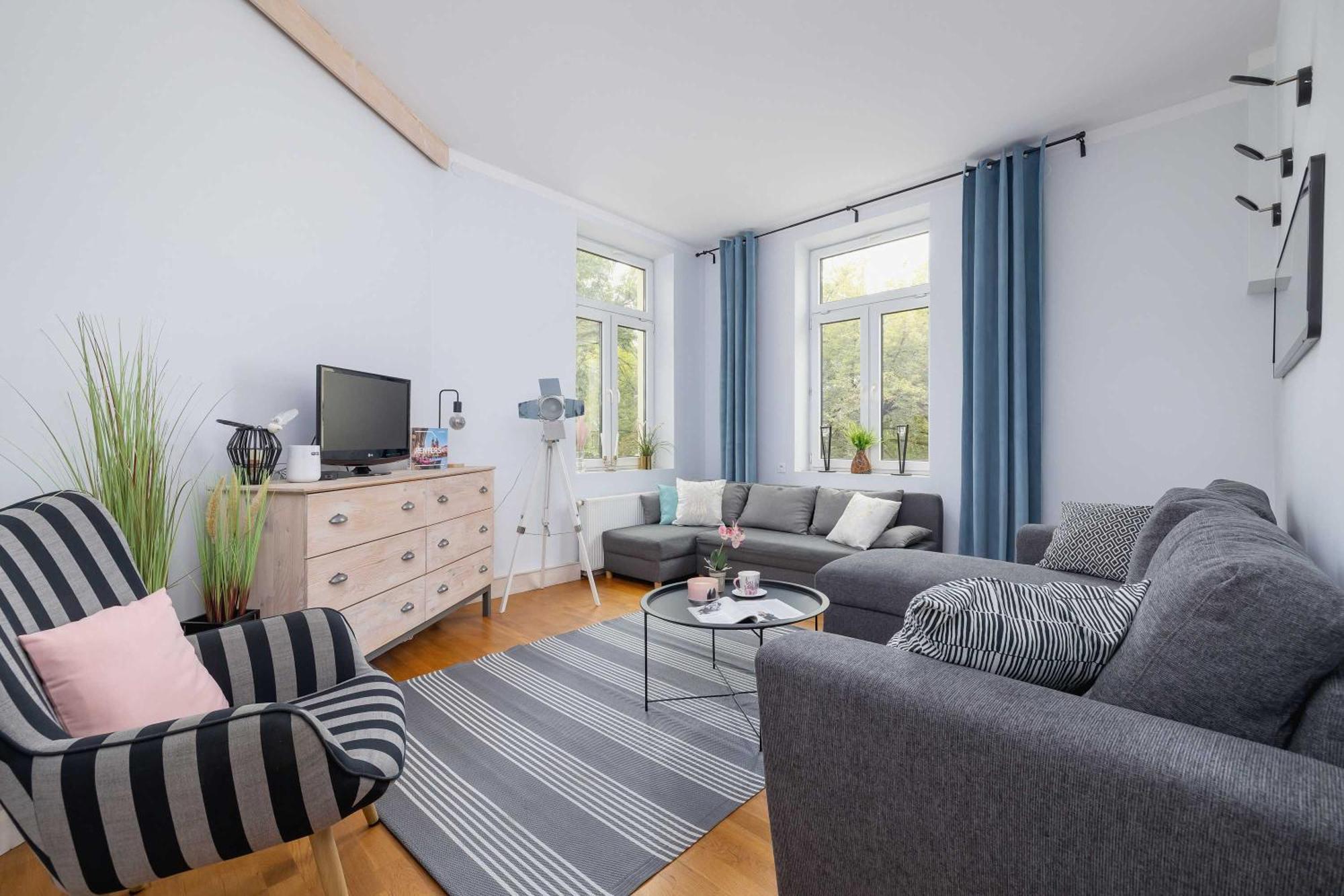 Elegancki Katowa 11 Praca Zdalna By Renters Apartment *